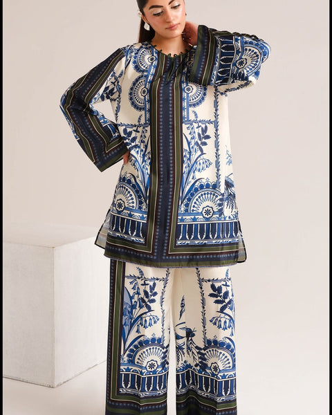 Jasmine Touch 2PC Stitched Farshi Plazo