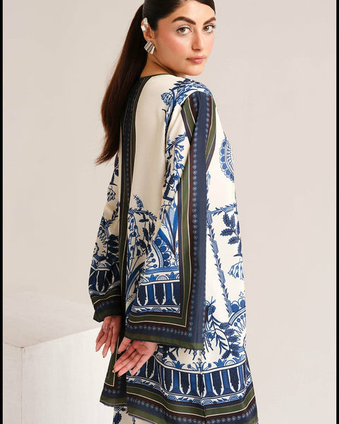 Jasmine Touch 2PC Stitched Farshi Plazo